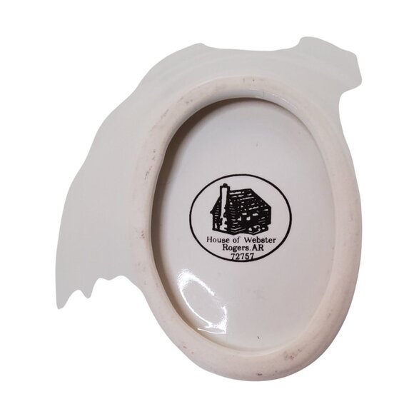 Vintage 1970's House Of Webster "Wild Briar Rose" Pattern Bavarian Server, Divid - Picture 4 of 4